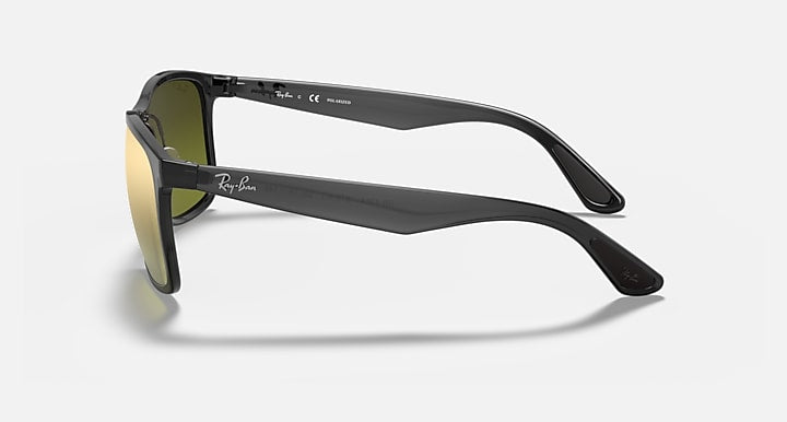 Ray-Ban RB4264 POLARIZED+ LENSES Grey with Green Polarized+ Polarized+ lenses - Lateral