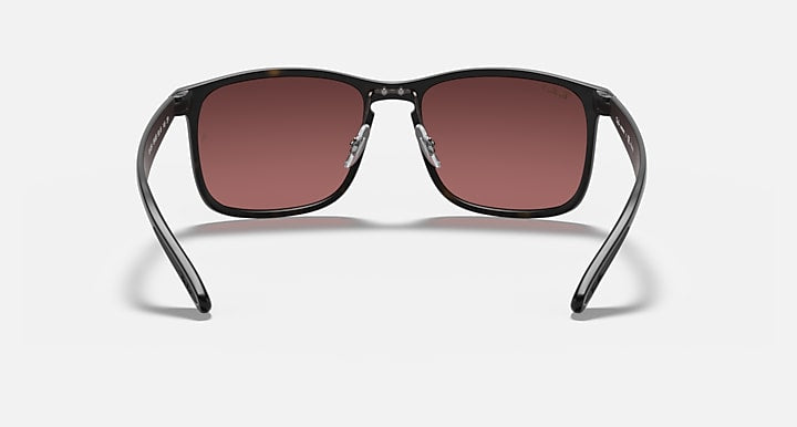 Ray-Ban RB4264 POLARIZED+ LENSES Havana with Purple Polarized+ Polarized+ lenses - Back