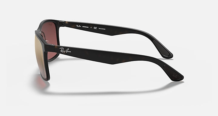 Ray-Ban RB4264 POLARIZED+ LENSES Havana with Purple Polarized+ Polarized+ lenses - Lateral