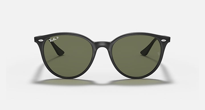 Ray-Ban RB4305 Black with G-15 Green Polarized Solid Color lenses - Front