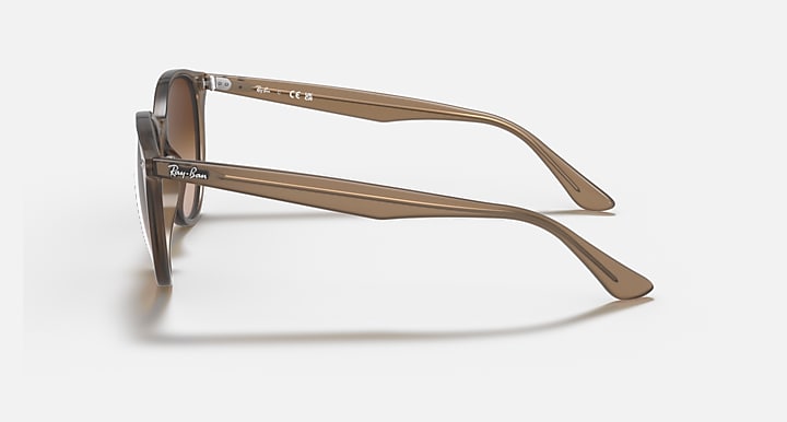 Ray-Ban RB4305 Beige with Brown Gradient Gradient lenses - Lateral