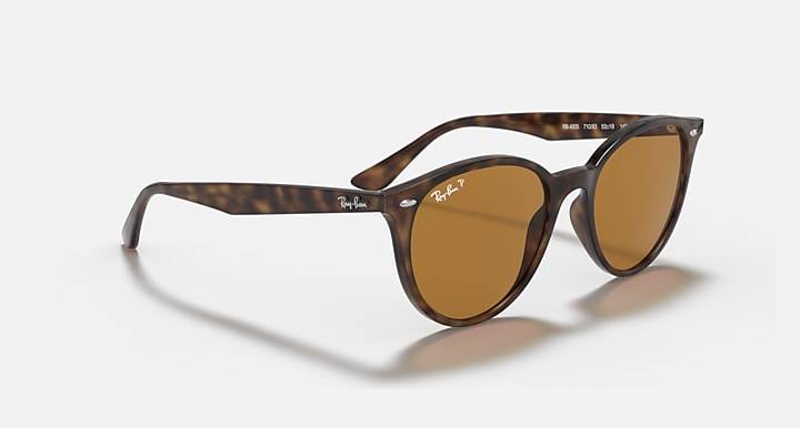 Ray-Ban RB4305 Light Havana; Tortoise with Brown Polarized Solid Color lenses - Alternative