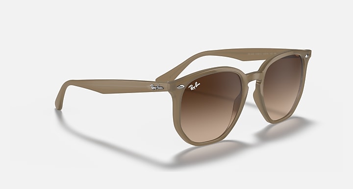 Ray-Ban RB4306 Beige with Dark Brown Gradient lenses - Alternative