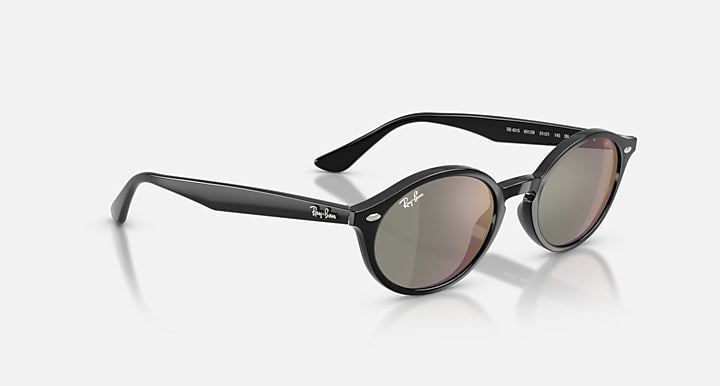 Ray-Ban RB4315 Black with Bronze Solid Color - Mirror lenses - Alternative