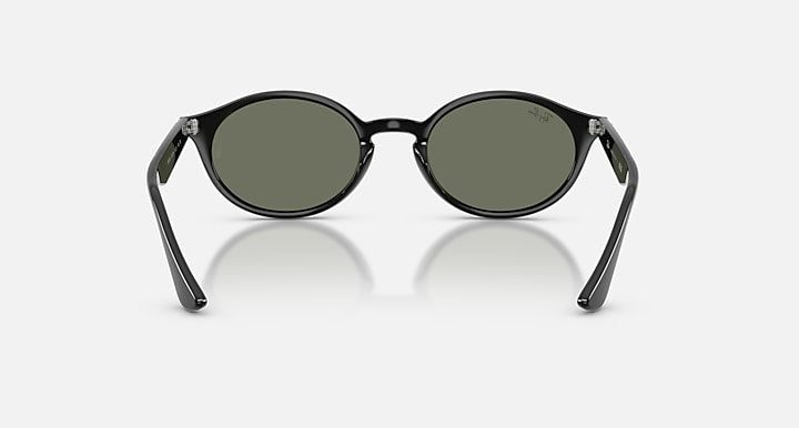 Ray-Ban RB4315 Black with Bronze Solid Color - Mirror lenses - Back