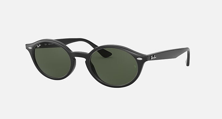 Ray-Ban RB4315 Black with Dark Green Solid Color lenses - 30