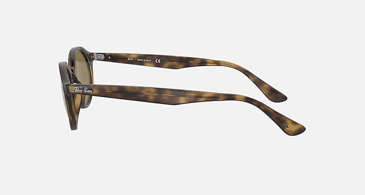 Ray-Ban RB4315 Light Havana with B-15 Brown Solid Color lenses - Lateral
