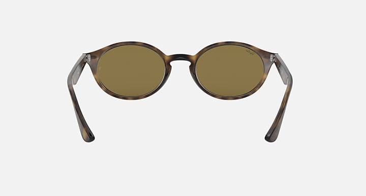Ray-Ban RB4315 Light Havana with B-15 Brown Solid Color lenses - 180