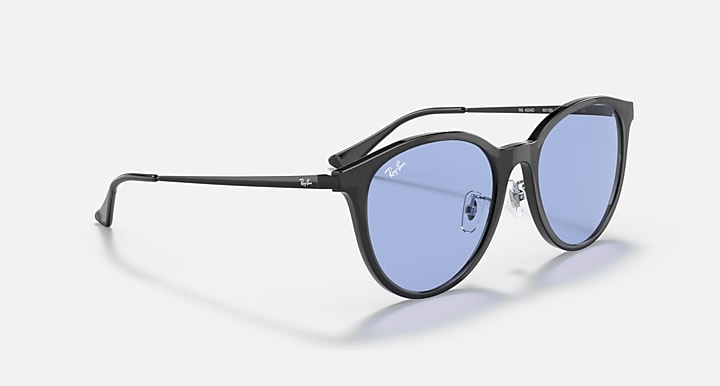 Ray-Ban RB4334D Black with Blue Classic Solid Color lenses - Alternative