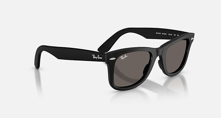 Ray-Ban WAYFARER EASE Matte Black with Dark Grey Solid Color lenses - Alternative
