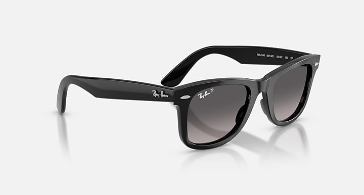 Ray-Ban WAYFARER EASE Black with Gradient Grey Polarized Gradient lenses - Alternative