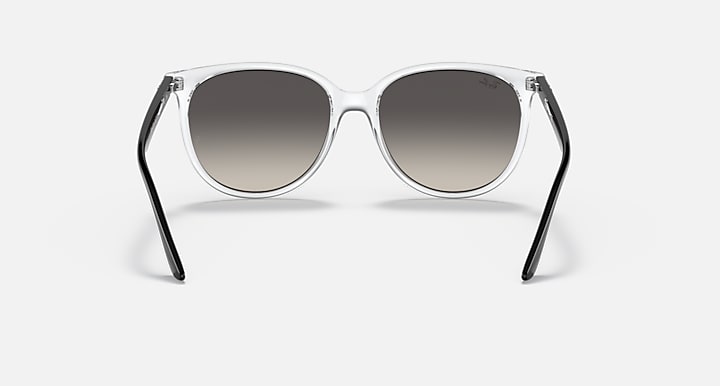 Ray-Ban RB4378 Transparent; Black with Grey Gradient Gradient lenses - Back