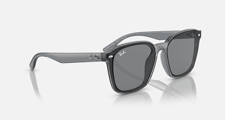 Ray-Ban RB4392D Transparent Grey with Grey Solid Color lenses - Alternative