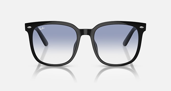 Ray-Ban RB4401D Black with Blue Gradient lenses - Front