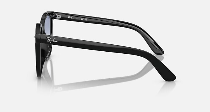 Ray-Ban RB4401D Black with Blue Gradient lenses - Lateral