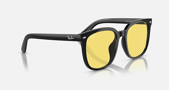 Ray-Ban RB4401D Black with Yellow Solid Color lenses - Alternative