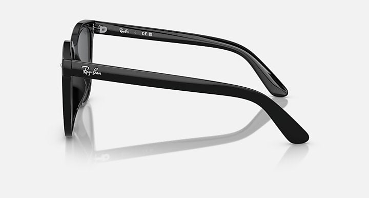 Ray-Ban RB4401D Black with Dark Grey Solid Color lenses - Lateral