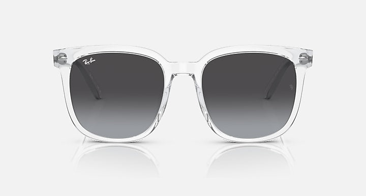 Ray-Ban RB4401D Transparent with Grey Gradient lenses - Front