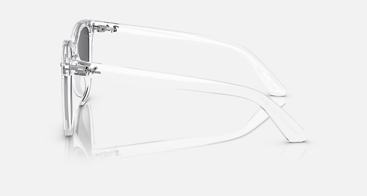 Ray-Ban RB4401D Transparent with Grey Gradient lenses - Lateral