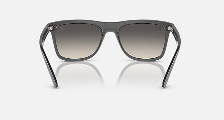 Ray-Ban RB4413M SCUDERIA FERRARI COLLECTION Transparent Grey with Grey Gradient lenses - Back