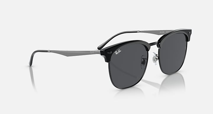 Ray-Ban RB4418D Black On Black; Black with Dark Grey Solid Color lenses - Alternative