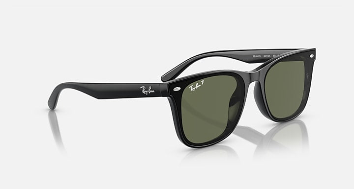 Ray-Ban RB4420 Black with Dark Green Polarized Solid Color lenses - Alternative