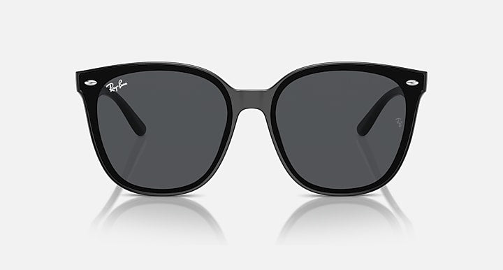 Ray-Ban RB4423D Black with Dark Grey Solid Color lenses - Front