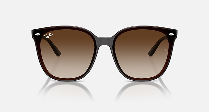 Ray-Ban RB4423D Transparent Brown with Brown Gradient lenses - Front