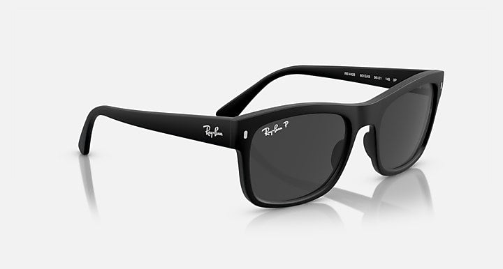 Ray-Ban RB4428 Black with Black Polarized Solid Color lenses - Alternative