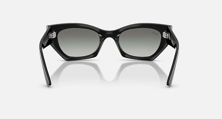 Ray-Ban ZENA BIO-BASED Black with Gradient Grey Gradient lenses - Back
