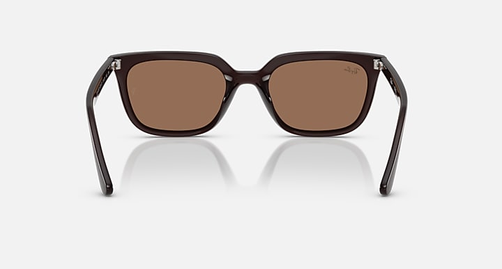 Ray-Ban RB4439D Opal Brown with Dark Brown Solid Color lenses - Back