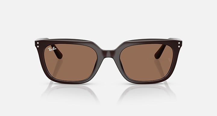 Ray-Ban RB4439D Opal Brown with Dark Brown Solid Color lenses - Front