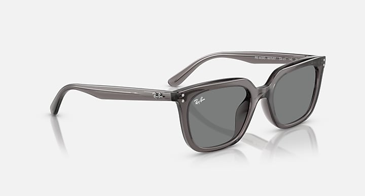 Ray-Ban RB4439D Transparent Grey with Dark Grey Solid Color lenses - Alternative