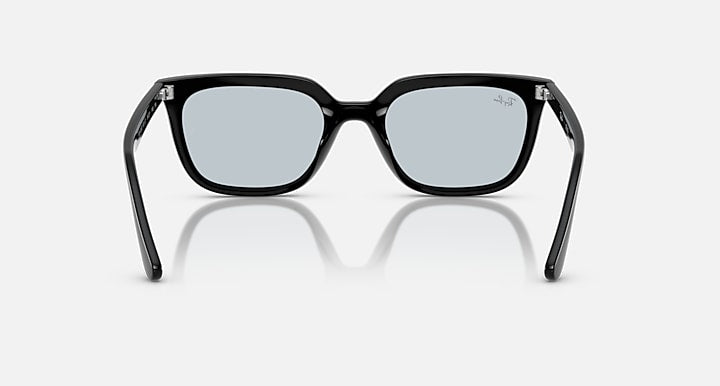 Ray-Ban RB4339D Black with Light Blue Solid Color lenses - Back