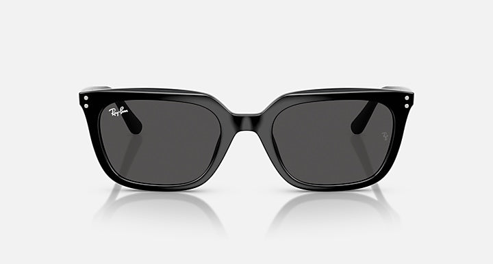 Ray-Ban RB4439D Black with Dark Grey Solid Color lenses - Front