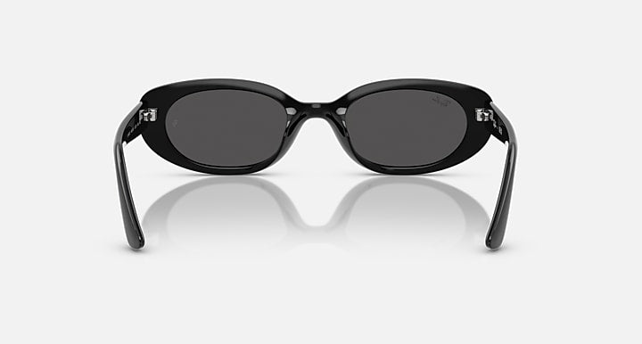 Ray-Ban RB4441D BIO-BASED Black with Dark Grey Solid Color lenses - Back