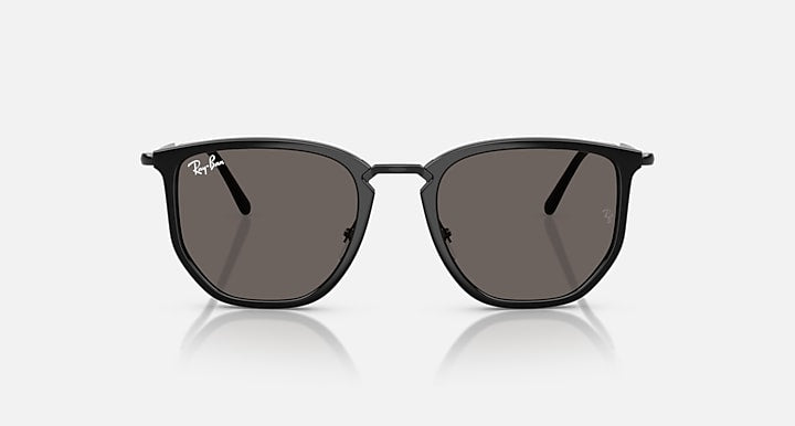 Ray-Ban RB4451 Black with Dark Grey Solid Color lenses - Front