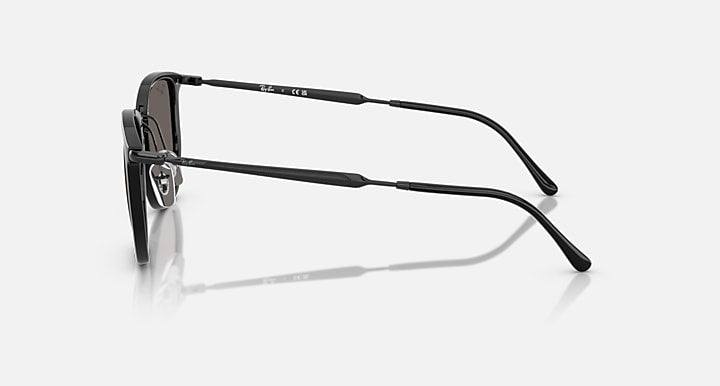 Ray-Ban RB4451 Black with Dark Grey Solid Color lenses - Lateral