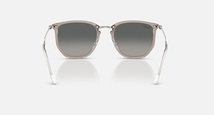 Ray-Ban RB4451 Transparent Grey; Silver with Grey Gradient Gradient lenses - Back