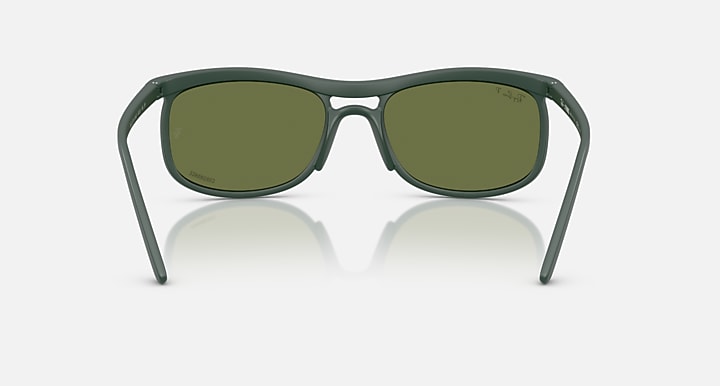 Ray-Ban RB4452 POLARIZED+ LENSES LITEFORCE Sand Green with Green Polarized+ Polarized+ lenses - Back