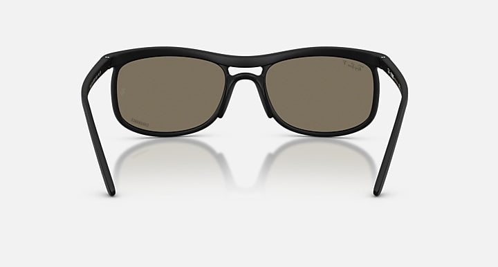 Ray-Ban RB4452 POLARIZED+ LENSES LITEFORCE Sand Black with Grey Polarized+ Polarized+ lenses - Back