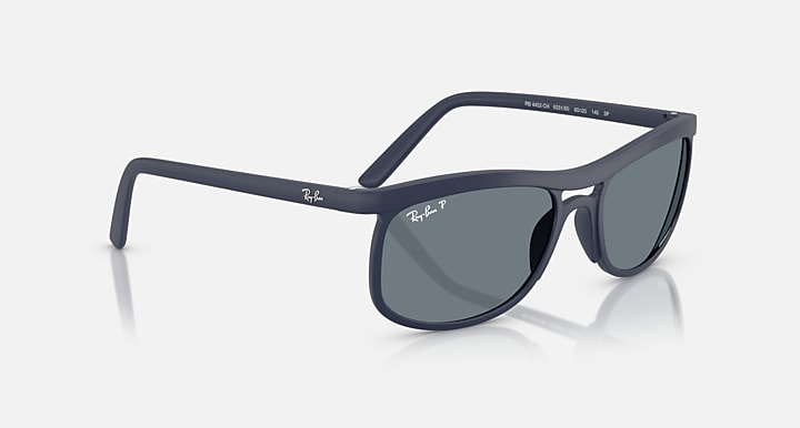 Ray-Ban RB4452 POLARIZED+ LENSES LITEFORCE Sand Dark Blue with Blue Polarized+ Polarized+ lenses - Alternative