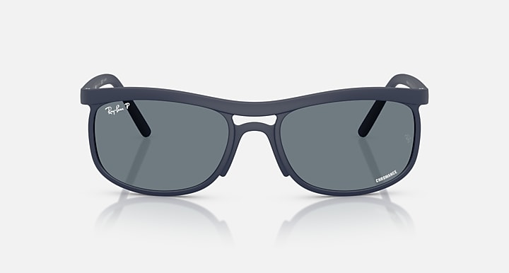 Ray-Ban RB4452 POLARIZED+ LENSES LITEFORCE Sand Dark Blue with Blue Polarized+ Polarized+ lenses - Front