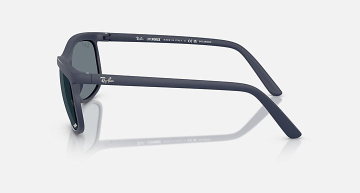 Ray-Ban RB4452 POLARIZED+ LENSES LITEFORCE Sand Dark Blue with Blue Polarized+ Polarized+ lenses - Lateral