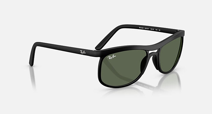 Ray-Ban RB4452 LITEFORCE Sand Black with Dark Green Solid Color lenses - Alternative