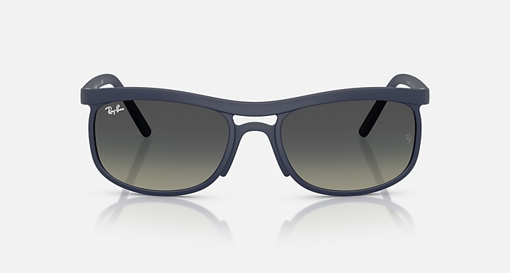 Ray-Ban RB4452 LITEFORCE Sand Dark Blue with Gradient Grey Gradient lenses - Front