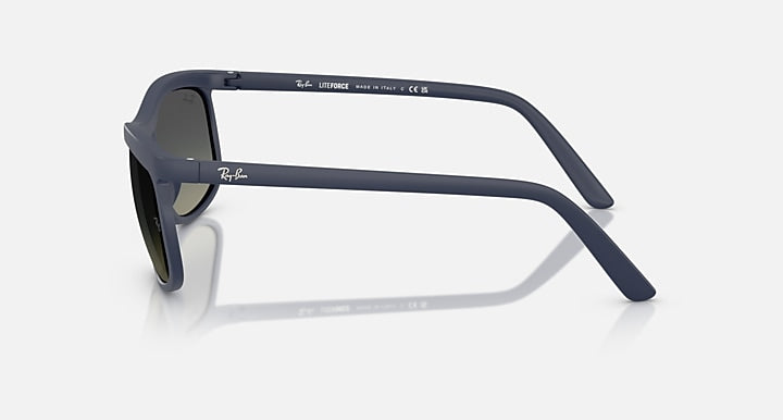 Ray-Ban RB4452 LITEFORCE Sand Dark Blue with Gradient Grey Gradient lenses - Lateral
