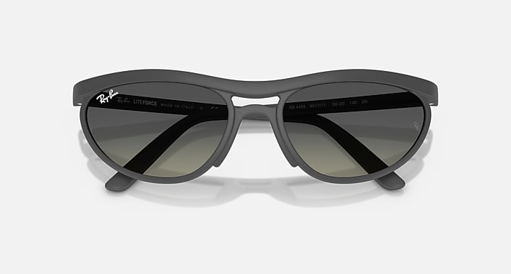 Ray-Ban PREDATOR LITEFORCE Sand Grey with Grey Gradient Gradient lenses - Closed Front