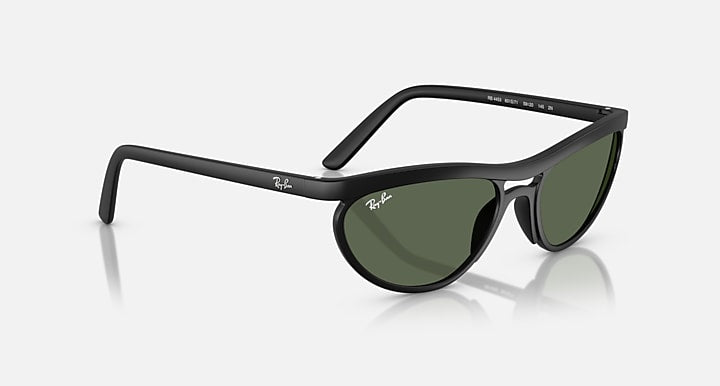 Ray-Ban PREDATOR LITEFORCE Sand Black with Dark Green Solid Color lenses - Alternative
