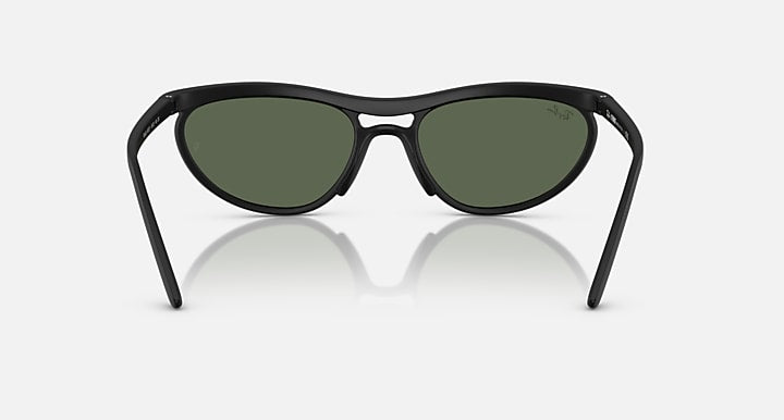 Ray-Ban PREDATOR LITEFORCE Sand Black with Dark Green Solid Color lenses - Back
